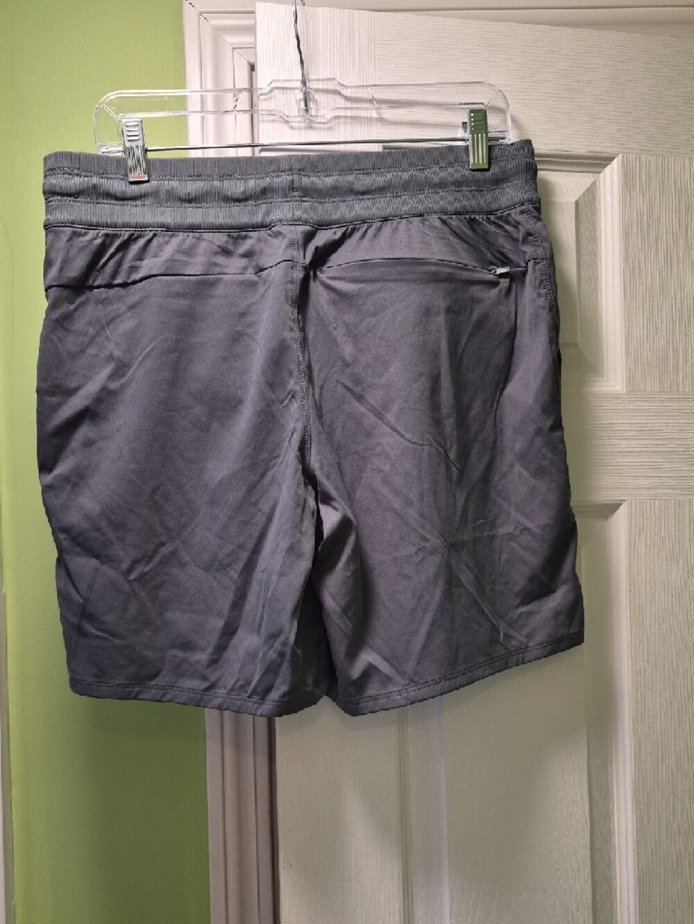 The North Face Aphrodite Shorts, Sz L, Duck Green, Regular Fit, Long Inseam - Picture 3 of 9